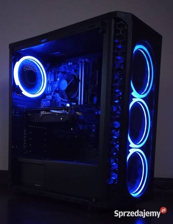 KOMPUTER GAMINGOWY i73770 RX 580 8GB 1080p RGB Ostrów Wielkopolski
