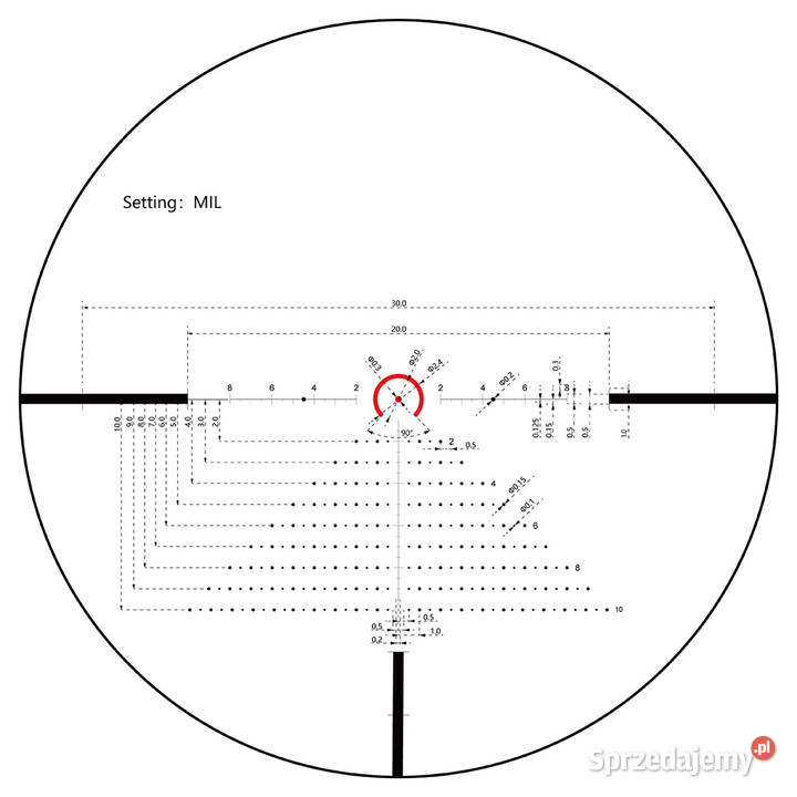 Luneta biegowa Vector Optics Constantine 18x24 Warszawa sprzedam