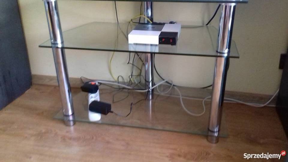 Stolik szklany pod telewizor Iława