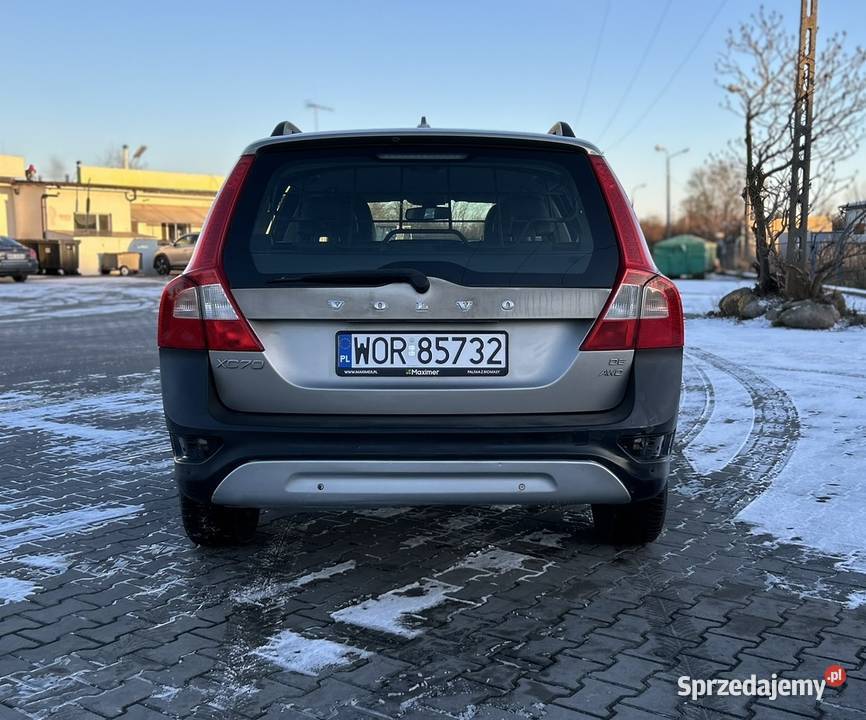 Volvo XC 70 24 D5 185 AWD 2008r Zarejestrowane w Ostrów Mazowiecka