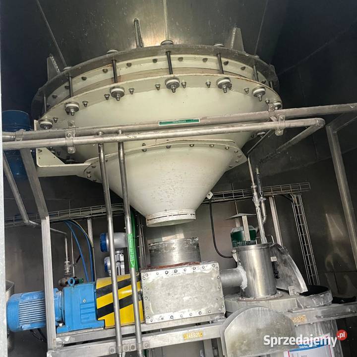 Silos aluminiowy 100 m3 Produkcja kujawsko-pomorskie Tłuchowo