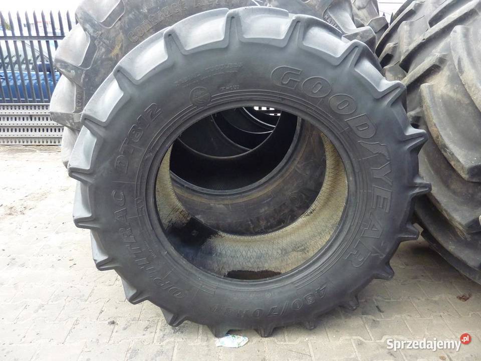 Opona używana rolnicza 48070R30 GOODYEAR podlaskie Zaścianki
