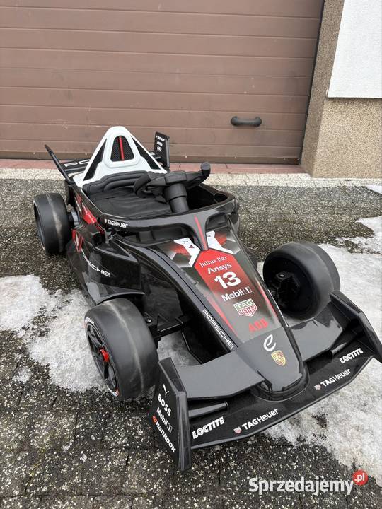 Bolid Formuły E Porsche Na Akumulator Dzieci