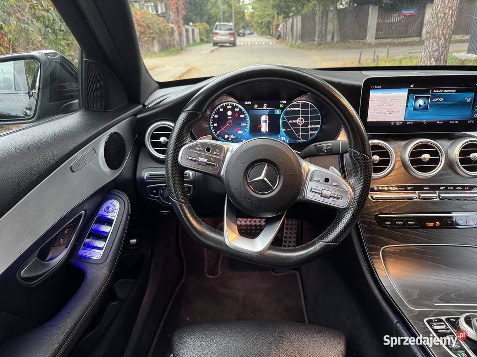 MercedesBenz Klasa C C200D AMG automat Multibeam 160KM Warszawa sprzedam