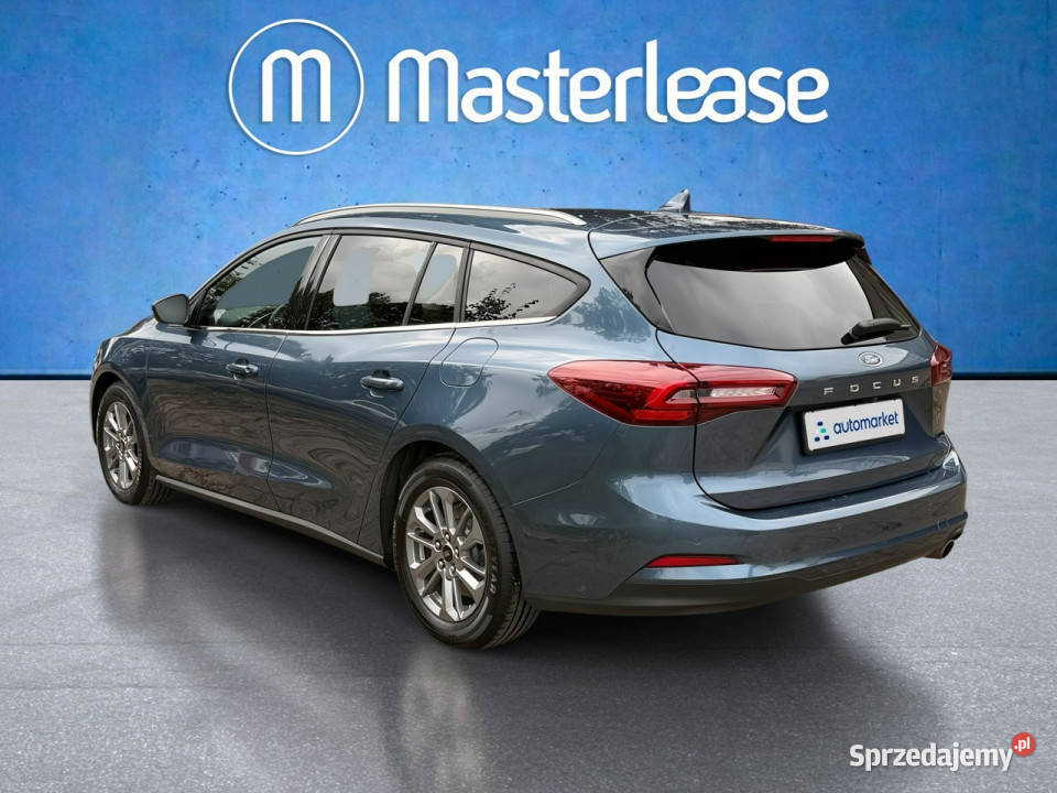 Ford Focus 10 EcoBoost mHEV Titanium X Z niebieski mazowieckie Warszawa