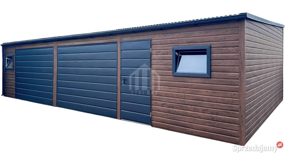 Garaż blaszany 10x3m brama drzwi okno 648zł/m2 opolskie
