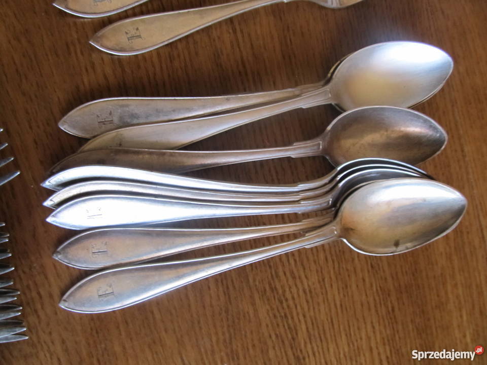 Srebrne sztućce różne 52 Staszów sprzedam