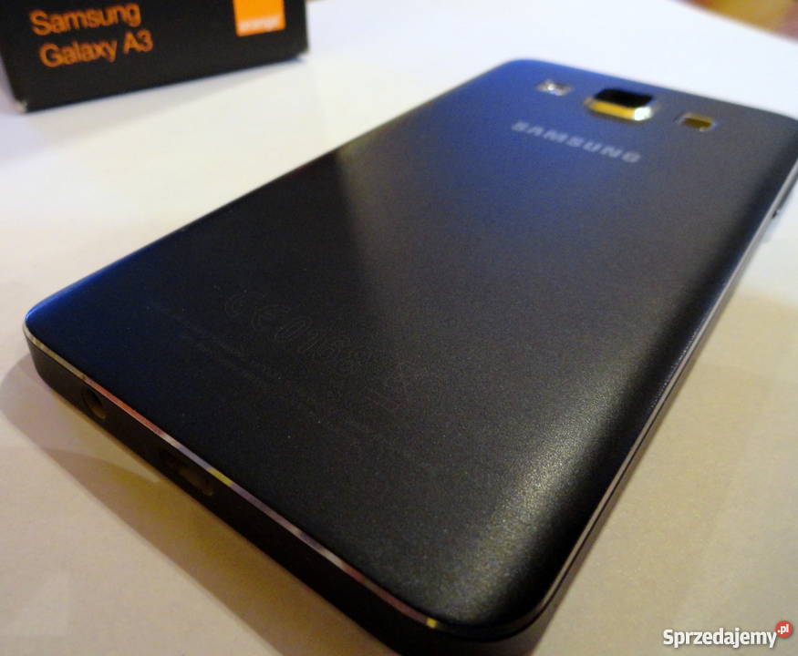 Samsung GALAXY A3 Idelany SZKŁO GW ORANGE Radio Kościan
