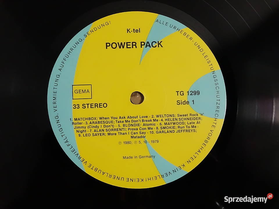 Płyta Winyl LP Power Pack 1980 K Blondie Zappa Biłgoraj