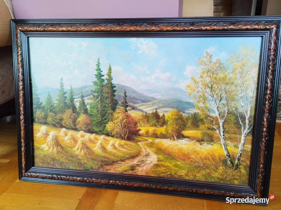 obraz oleodruk w pięknej ramie 9162 Gorzów Wielkopolski