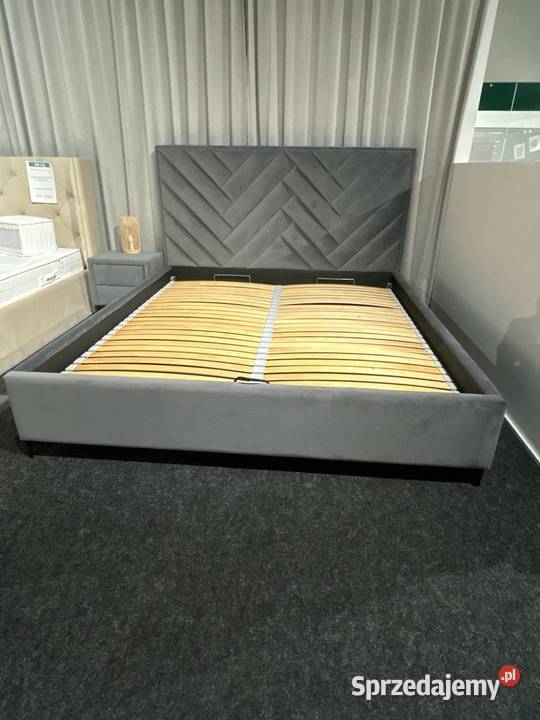 Łożko tapicerowane 180x200 z pojemnikiem stolik Radom sprzedam
