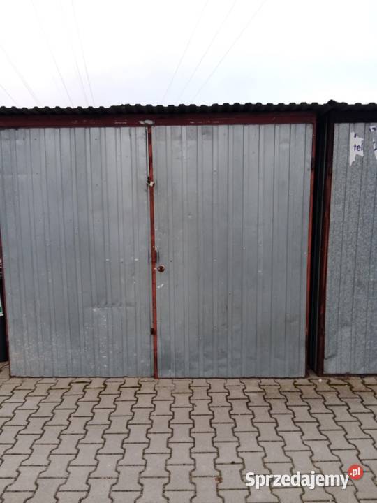 Garaz Blaszany 8X4 3 Zamki Schowek do ogrodka Kielce