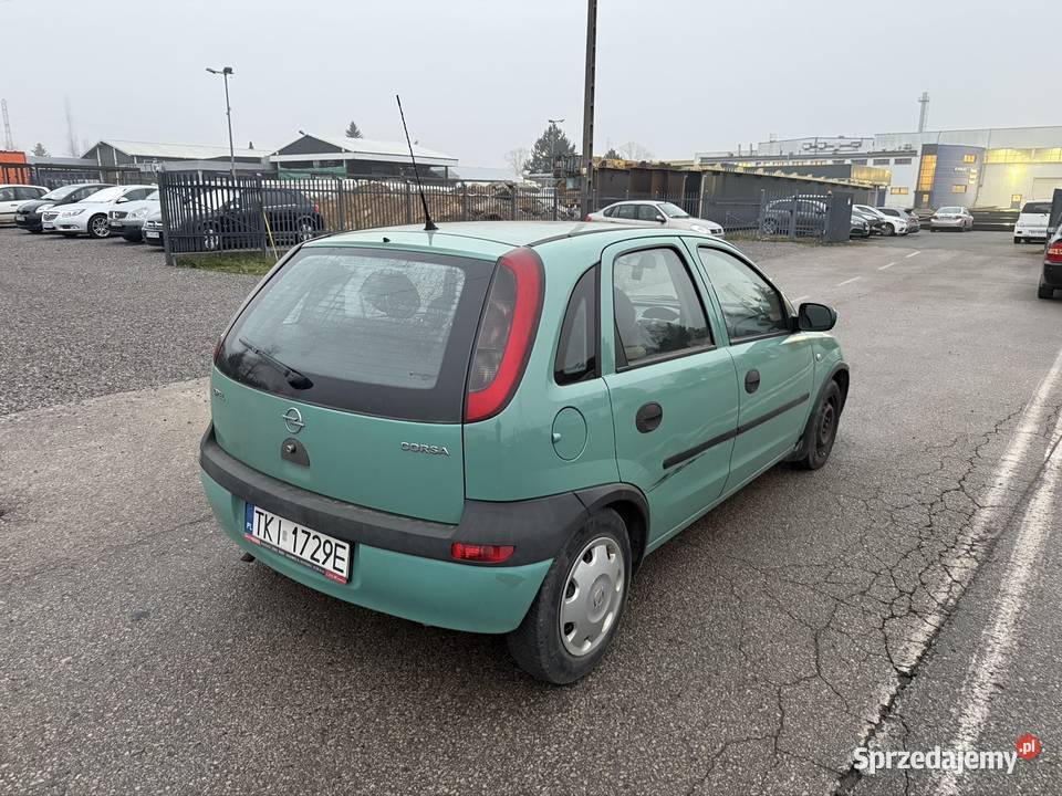 Opel Corsa C 2002 10 Benzyna Wspomaganie Airbag Kielce