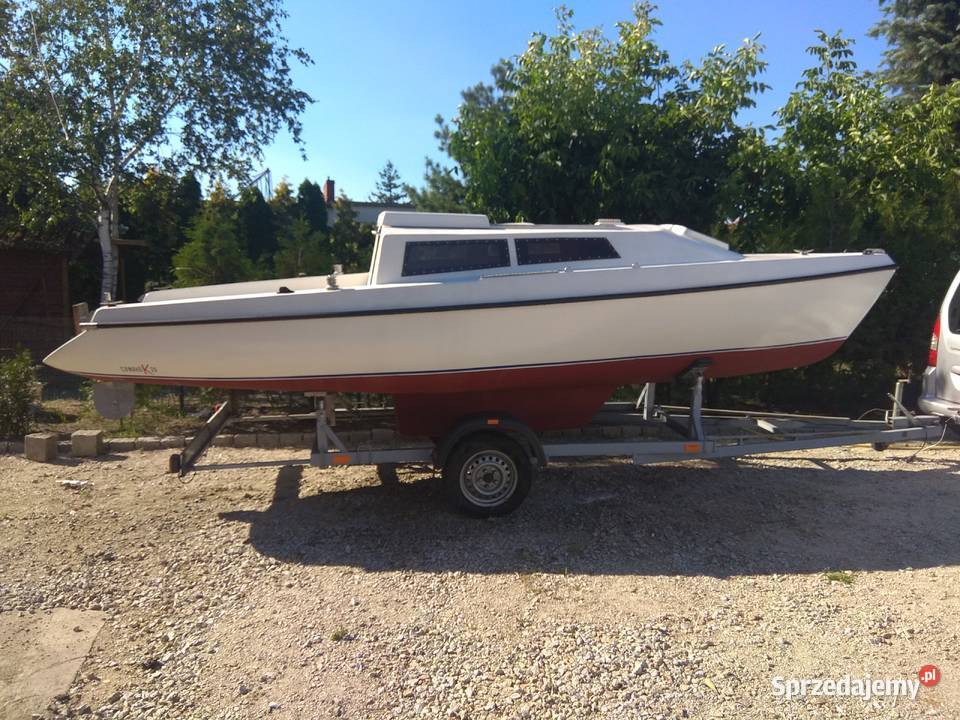 Jacht Conrad 20 k przyczepa silnik Śrem