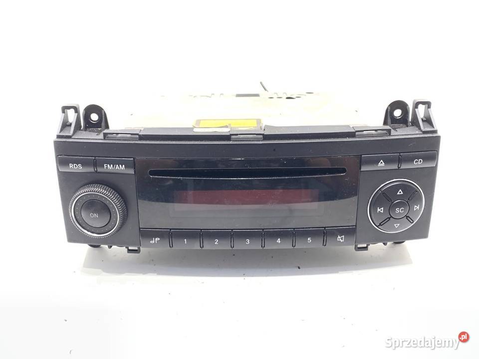 RADIO MERCEDES W245 A1698200486 0511 ODTWARZACZ