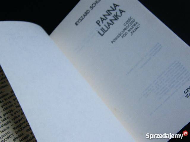 PANNA LILIANKA SCHUBERT RYSZARD Białystok