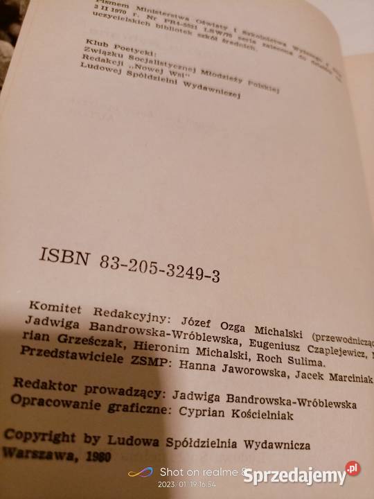 Śliwownik Ozga Michalski książki Warszawa sprzedam