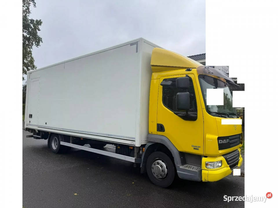 DAF LF 45160 Euro 5 kontener 17 pal winda klapa Góra Kalwaria