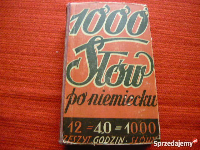 1000 słów niemiecku Myszków