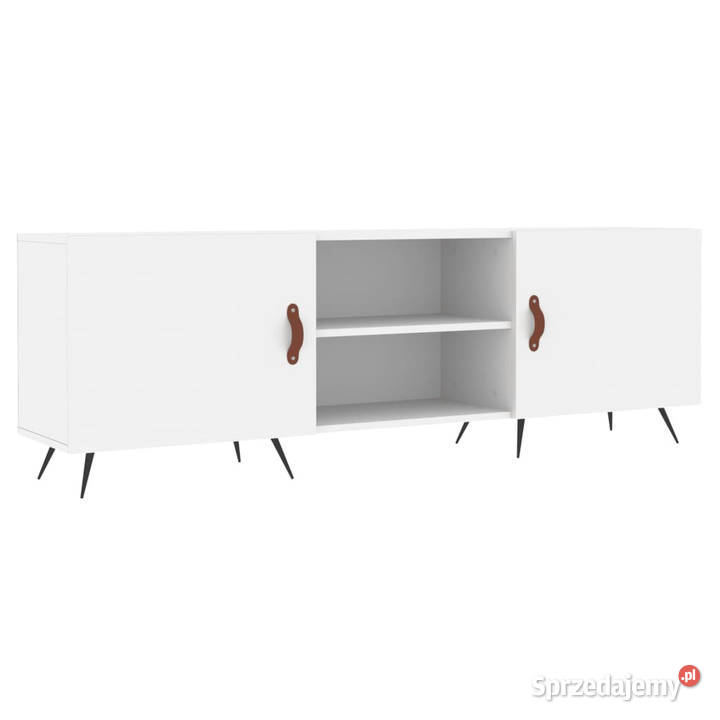 Szafka pod TV biała 150x30x50 materiał Warszawa