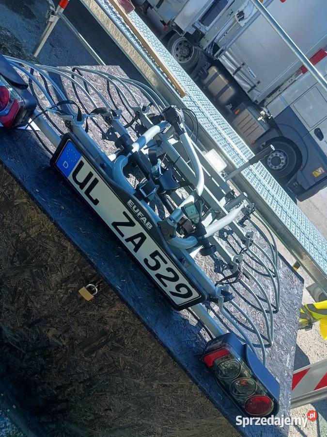 Bagażnik rowerowy na 4 rowery Bagażniki mazowieckie Ostrołęka sprzedam