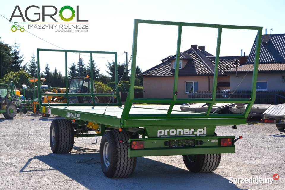 Platforma przyczepa do bel URSUS T665 7 ton Mława