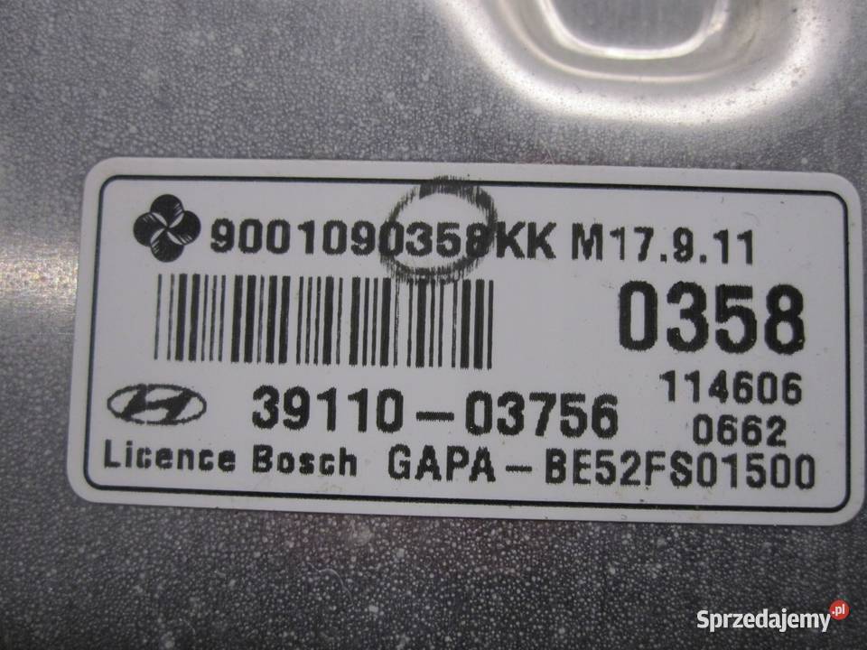 HYUNDAI i10 I LIFT 11r komputer sterownik osobowe Części samochodowe sprzedam
