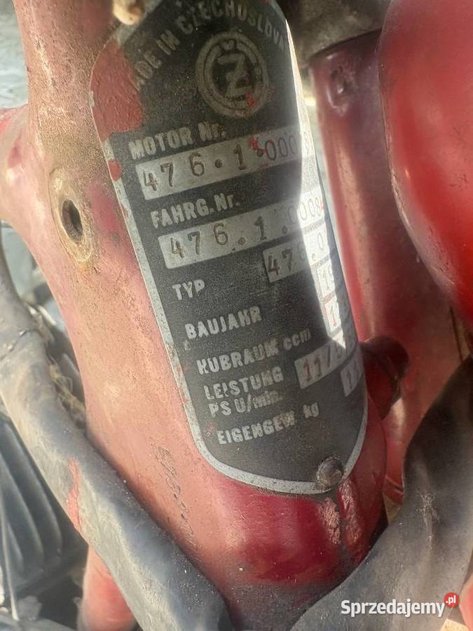 Cz super stary motor Nowy Dzikowiec