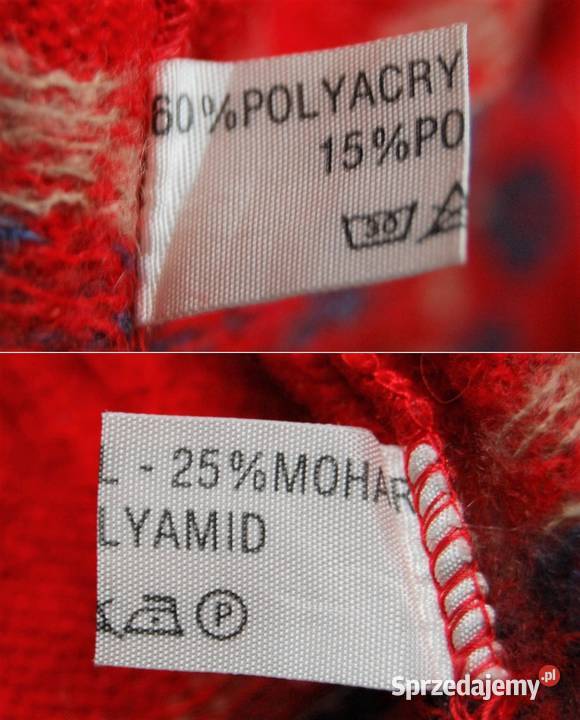 Pulower vintage sweter bezrękawnik damski SM Lublin
