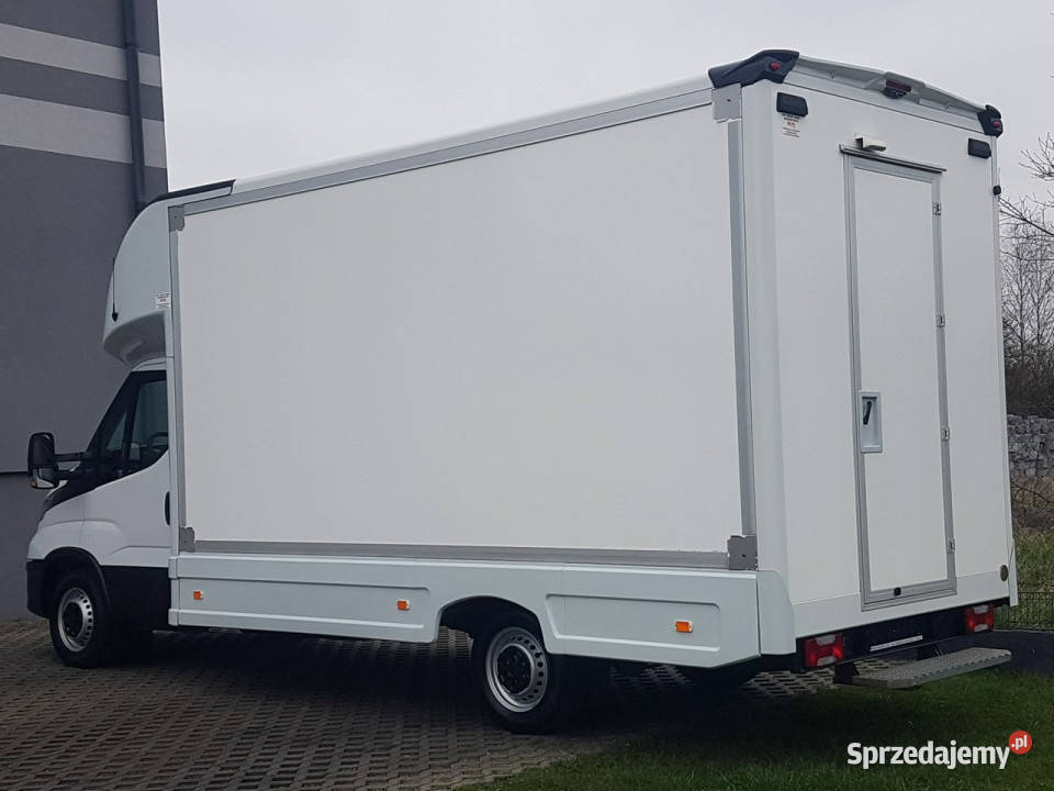 Iveco Daily KONTENER NISKOPODŁOGOWY 443x223x242 elektryczne szyby śląskie Poręba