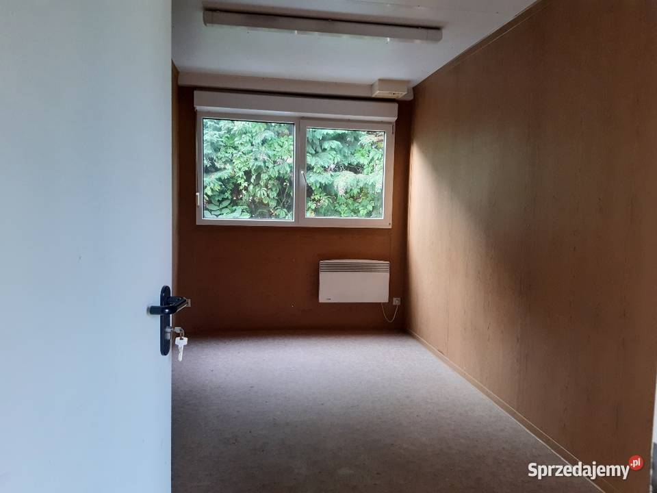 Kontener biurowy szatniowy żółty Swarzędz 37 wielkopolskie