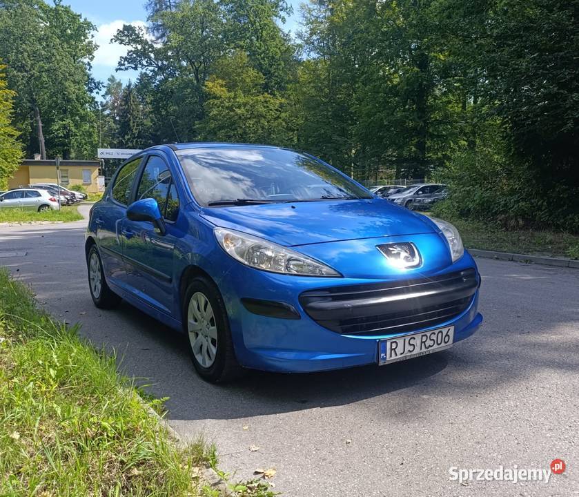 Peugeot 207 16 HDi 90 koni klimatyzacja 5 drzwi ABS podkarpackie Jasło