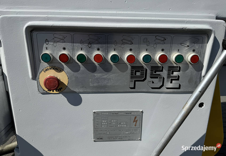 Strugarka czterostronna MIDA P5E pomorskie