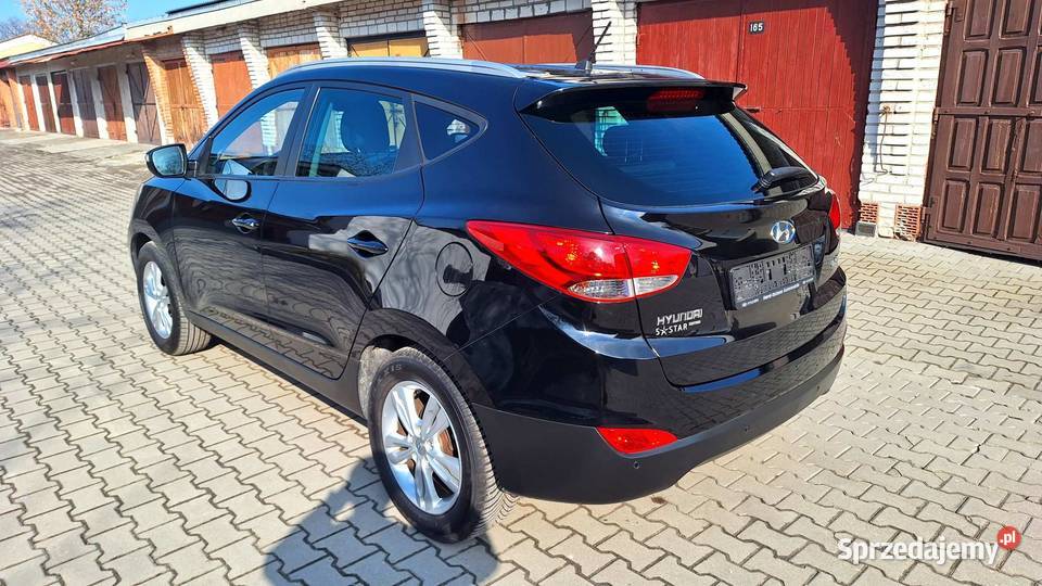 HYUNDAI IX35 BEZNYNA SUPER STAN 2013 czarny Zamość sprzedam