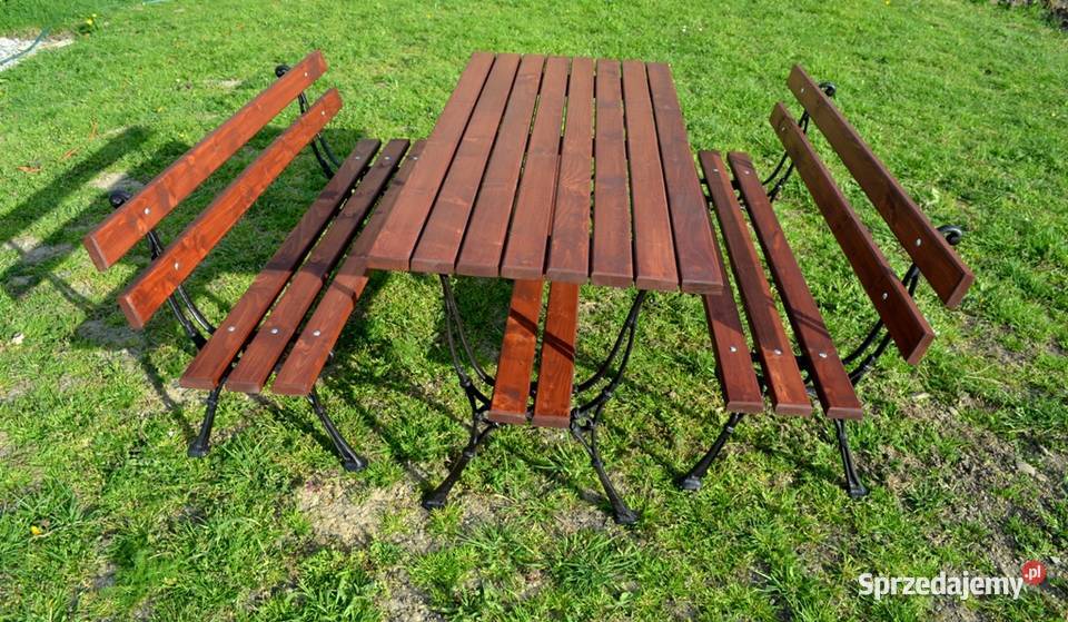 MEBLE OGRODOWE zestawy do ogrodu na taras ławki Kraków