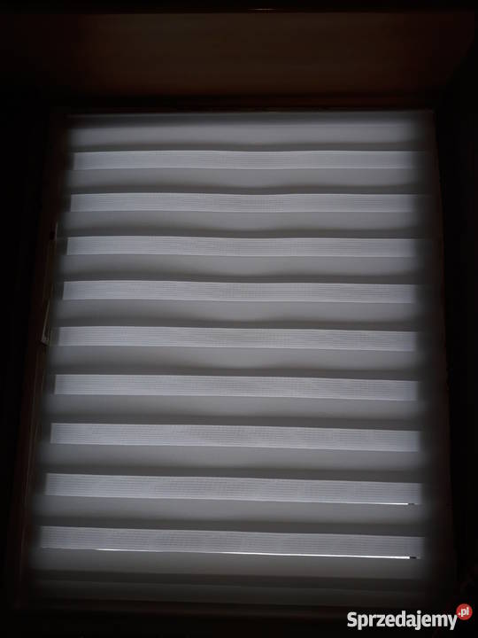 Roleta dzien noc 85cmx150 biała żaluzja Sosnowiec
