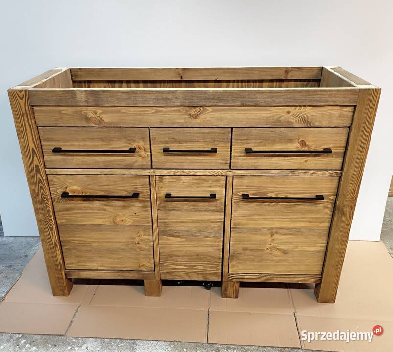 Komoda szafka łazienkowa lite drewno 50cm łódzkie Zduńska Wola