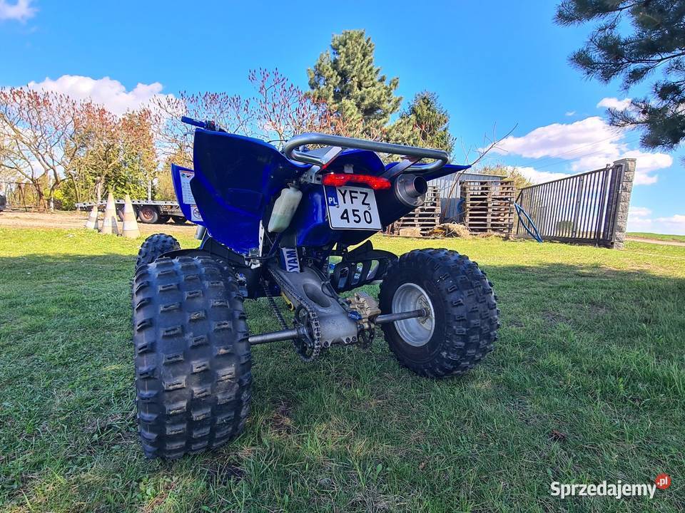 Yamaha YFZ 450 benzyna małopolskie Proszowice