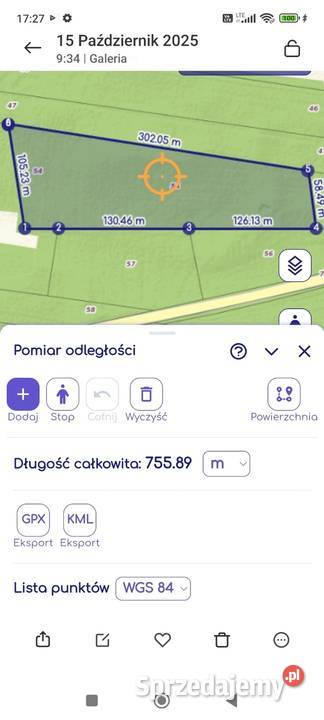 Działka leśna 242 ha całkowitym wyrębie drzew Rolnictwo Daniłówka Druga