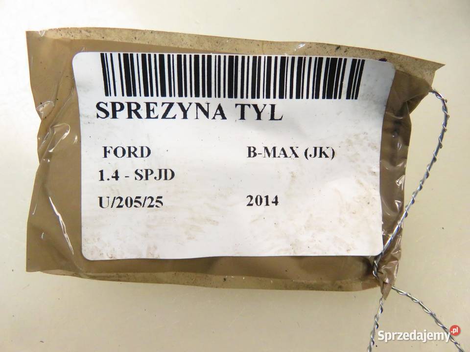 SPRĘŻYNY TYŁ FORD B 14