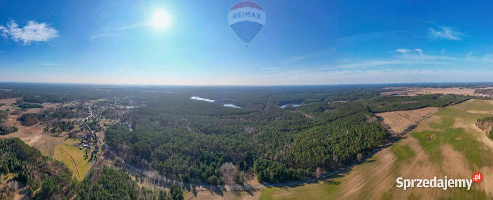 Działka rolna Kuźnica Żelichowska jezioro widoki 272m