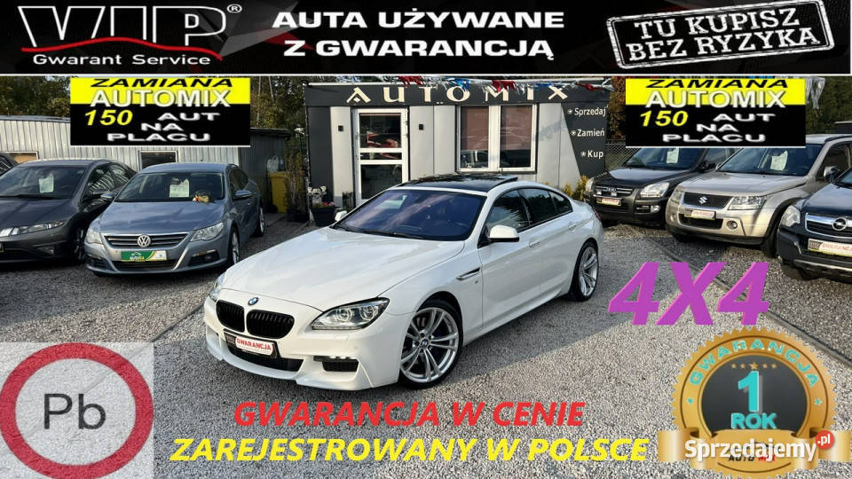 BMW 640 FULL * X-Drive - Udok. Niski Przebieg - Prywatnie /Gwarancja na 2 …