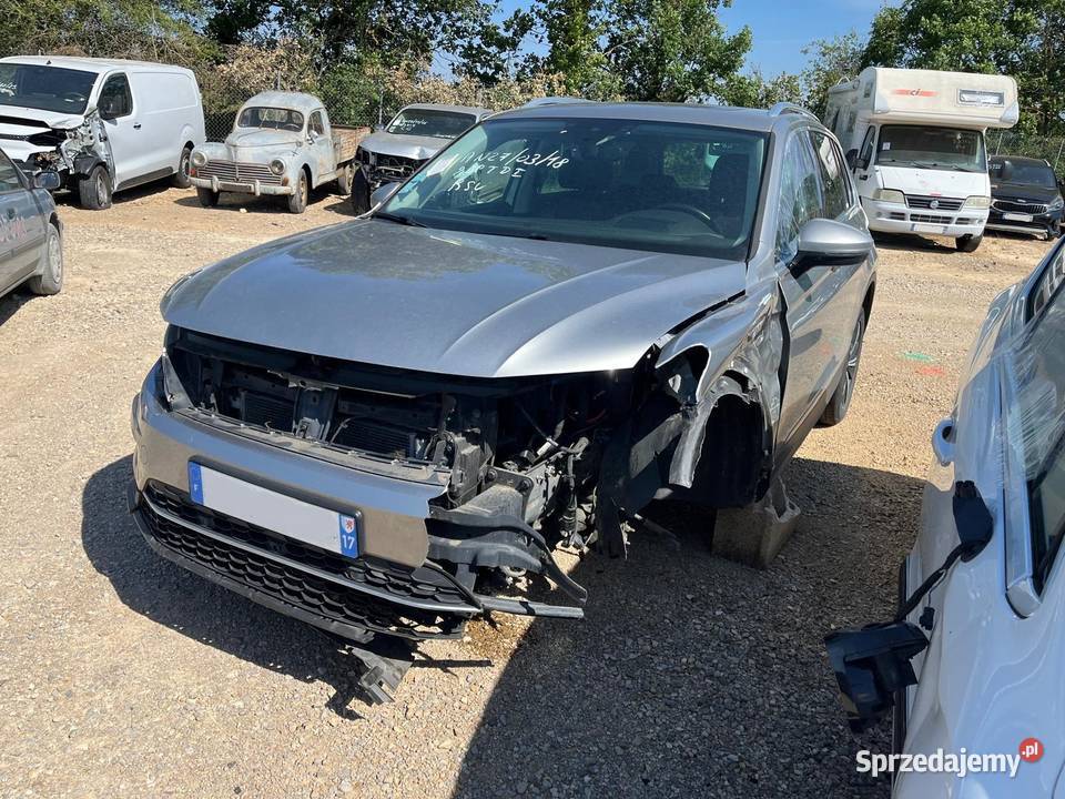 VOLKSWAGEN Tiguan II 20 TDi 150 Carat Exclusive uszkodzony Gdańsk