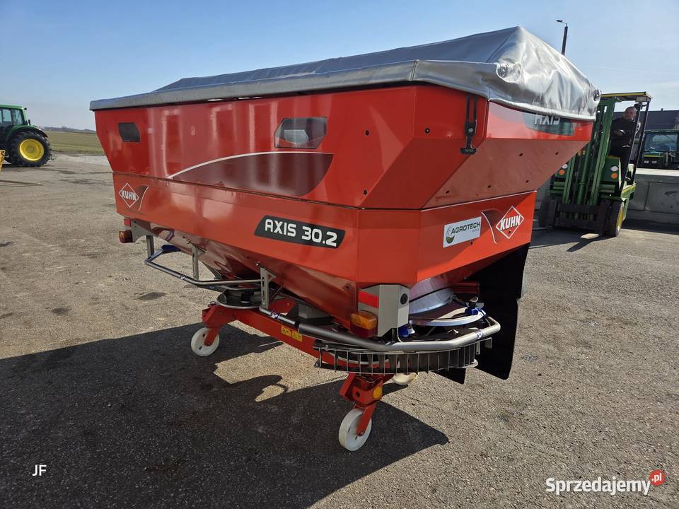 Rozsiewacz KUHN AXIS 302 2018 limiter SUPER STAN Gąsewo