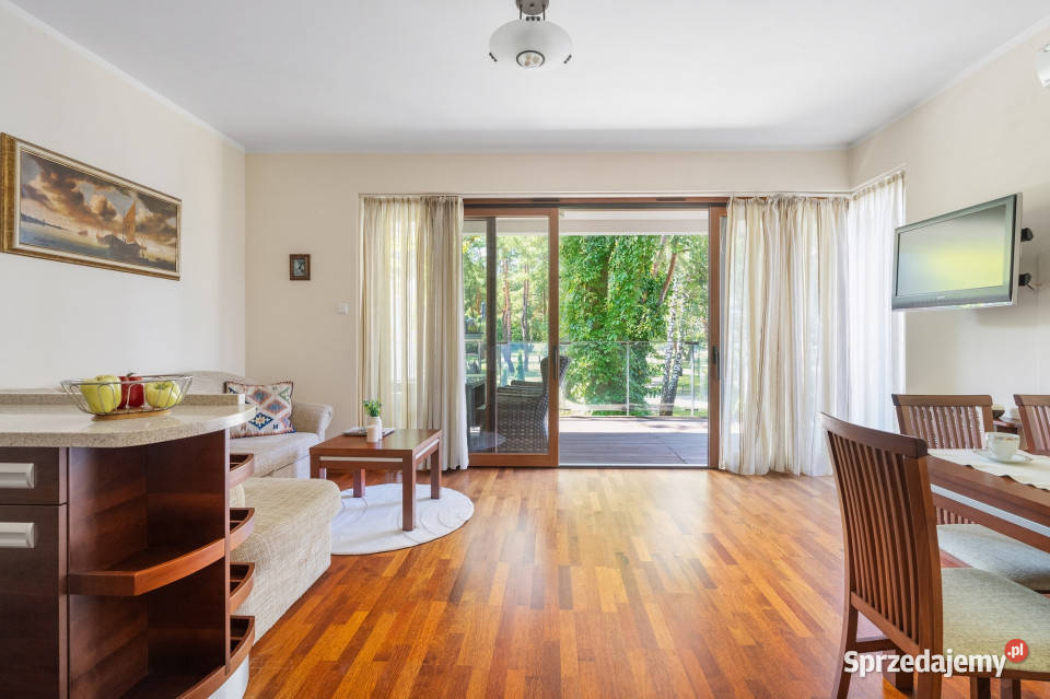 Apartament z dużym tarasem Zalewem Zegrzyńskim mazowieckie Rynia sprzedam