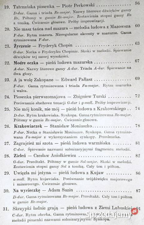 Szósta klasa śpiewa M Kaczurbina L Chełm