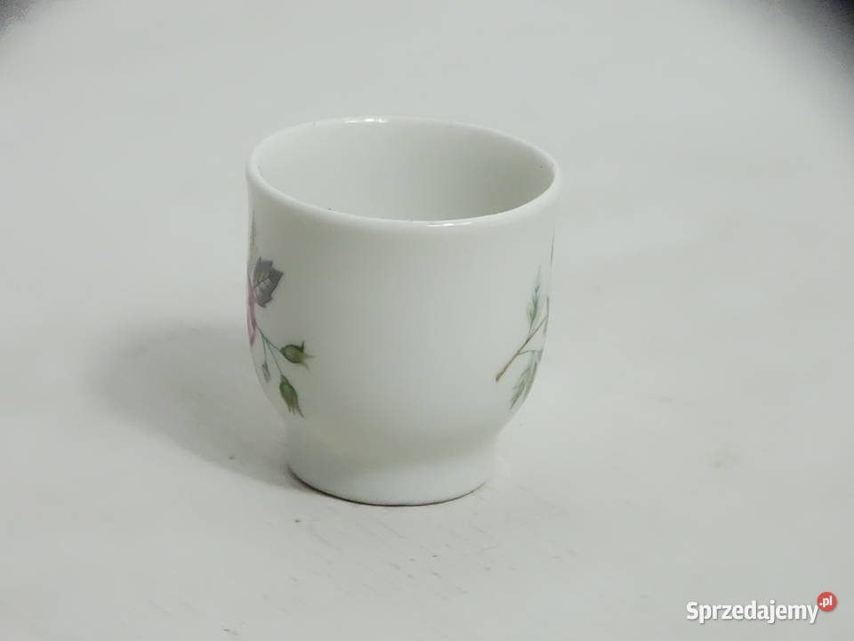 Porcelanowy kieliszek do jajek KAROLINA Motyw lubelskie Biłgoraj