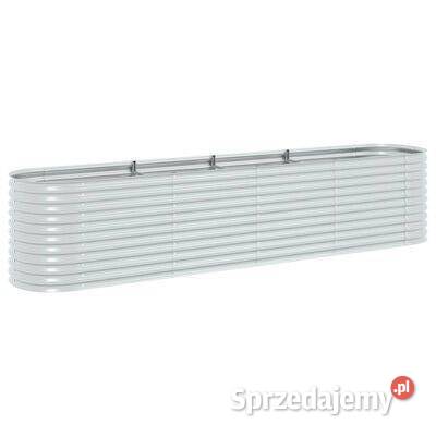 vidaXL Podwyższona donica z galwanizowanej stali Warszawa