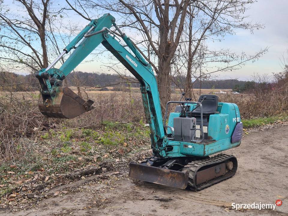 Koparka KOMATSU PC07 dolnośląskie