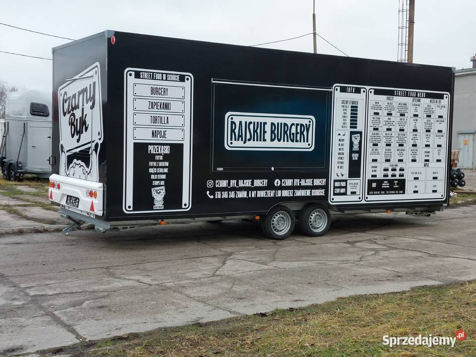 Przyczepa Gastro Bar Sklep Karello 6 Jarocin